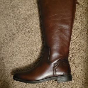 Brown Tall Riding Boots
